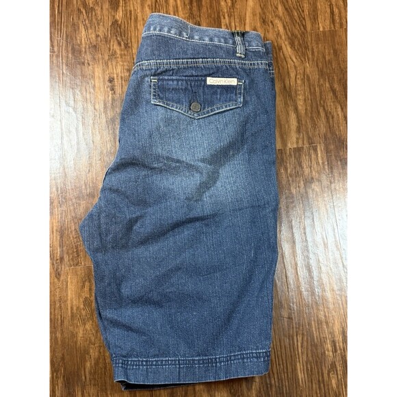 Calvin Klein Pants - Calvin Klein Jeans Women’s Shorts 16 Bermuda Dark Wash